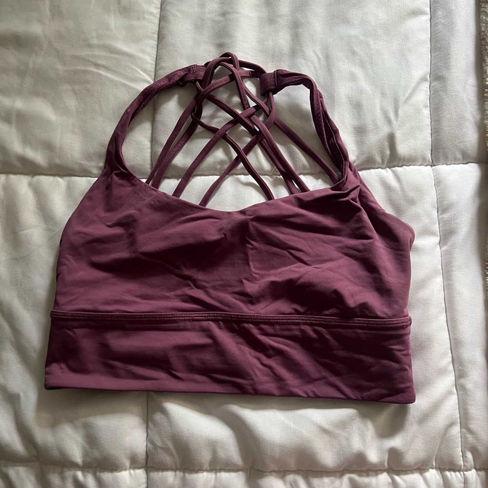 Free to be wild long line bra